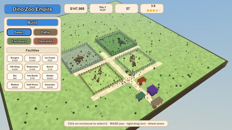 Dino Zoo Empire screenshot