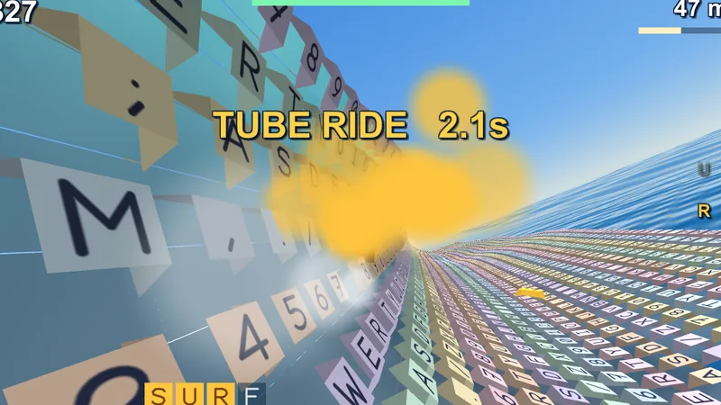 Keyboard Surfer screenshot
