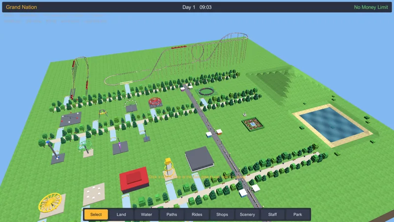 Roller Coaster Nation screenshot