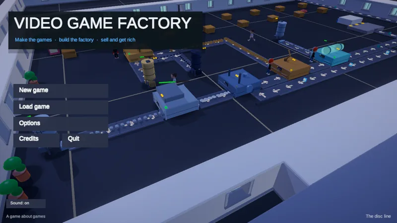 Video Game Factory screenshot
